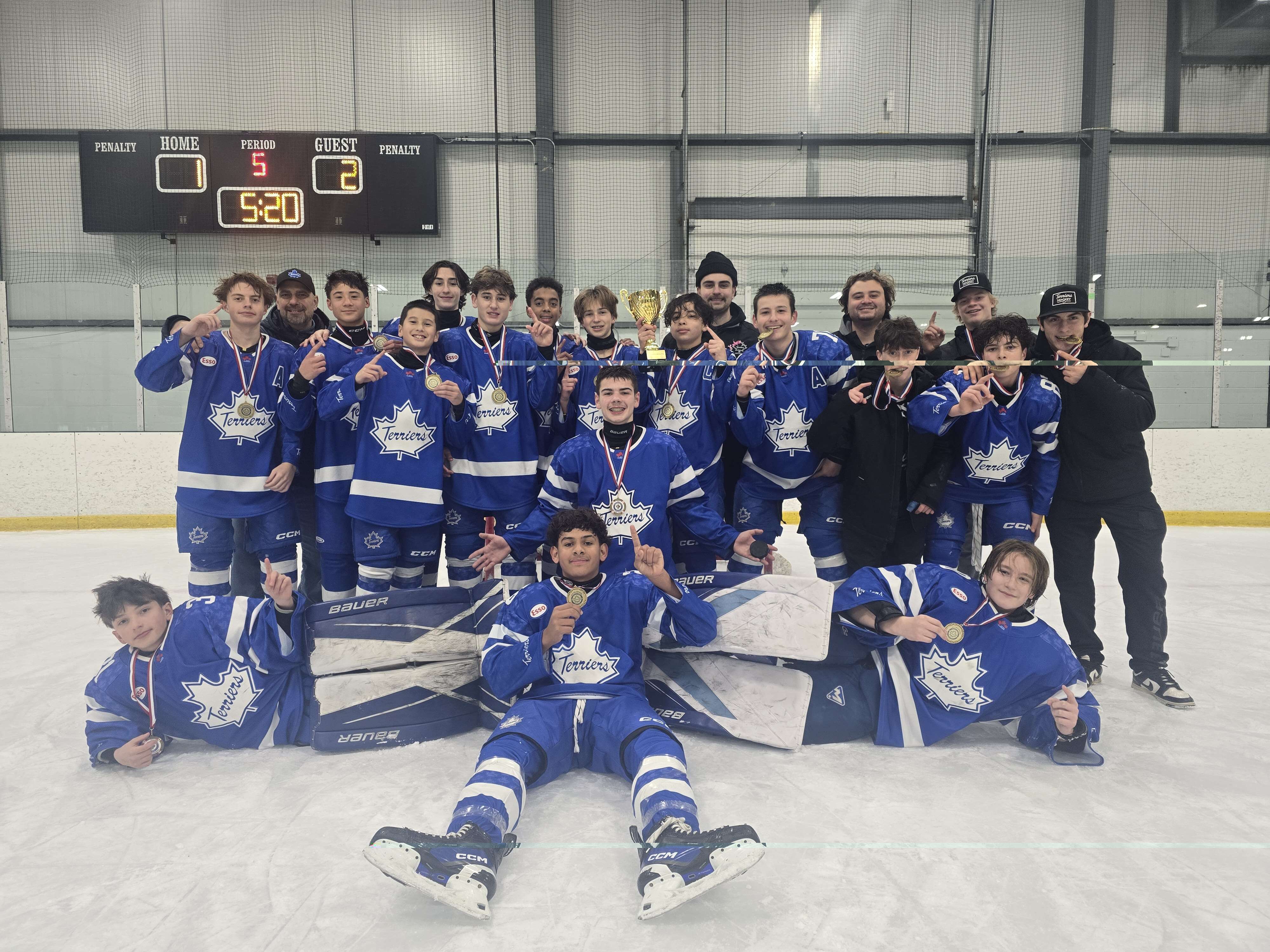 U15 Paul Coffey Tournament Champs