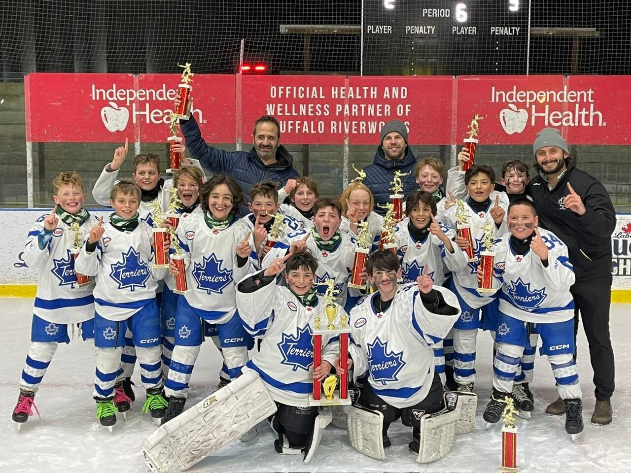 U11 Gene Harrington Winter Ice Experience Tournament Champs